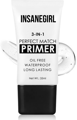 insanegirl 3 IN 1  Primer  - 35 ml(Transparent)