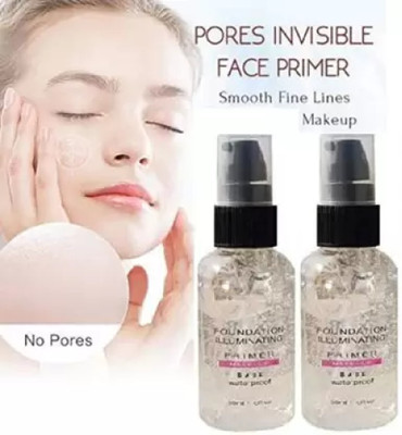 Emijun Long wear Gel Primer combo Primer  - 60 ml(Transparent)