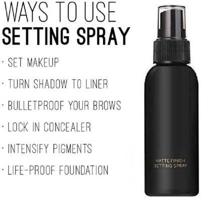 Yuency Matte Fixer Primer for all skin types Primer  - 100 ml(transparent)