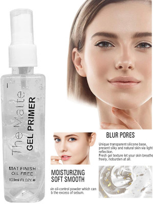 Amaryllis Professional Oil-Free Matte Finish | Smoothens & Moisturizes Skin  Primer  - 100 ml(TRANSPARENT)