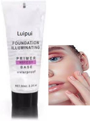 Luipui makeup primer in liquid for girls pack of 1 Primer  - 50 ml(Transparent)