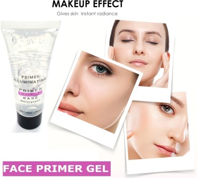 FELICECHIARA Smooth Skin Cover Oil Control Facial Makeup Face Base Clear Gel  Primer  - 50 ml(TRANSPARENT)