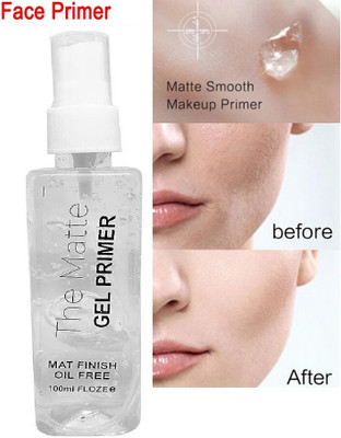 Amaryllis Perfect Matte Face Makeup Base Primer Makeup Primer for Pore less Primer  - 100 ml(TRANSPARENT)