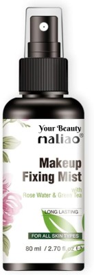 Your Beauty Maliao Rose Water & Green Tea Makeup Fixing Mist Primer  - 80 ml(Transparent)