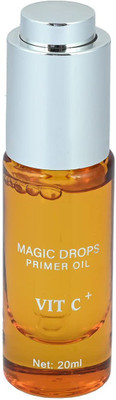 MYEONG Magic Drops Primer Oil For Face Infused With Vitamin C+ Primer  - 20 ml(Orange)