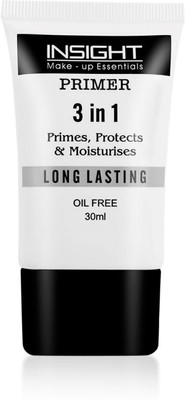 INSIGHTCOSMETIC INSIGHT 3IN1 PRIMER (10ml) Primer  - 10 ml(WHITE)