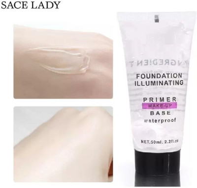 GABBU soft Perfect Primer + Finisher, Long Lasting &  Primer  - 50 ml(TRANSPARENT)
