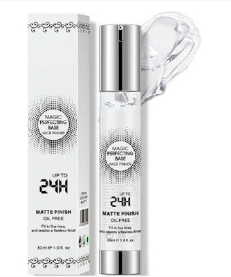 Yuency Matte Finish Face Primer-24 Hour Long-Lasting,Oil-Free Primer  - 30 ml(Transparent)