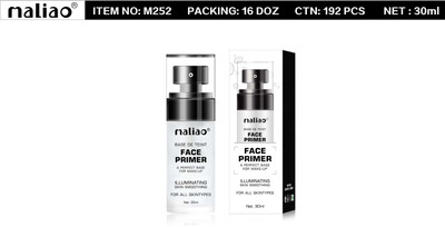 MALIO Face Primer A Perfect Base For Makeup Illuminating & Skin Smoothing Primer  - 30 ml(Transparent Base)