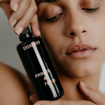 EVERERIN LONG LASTING MAKEUP SETTING SPRAY FIXER Primer  - 100 ml(TRANSPARNAT)