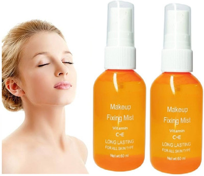 Latixmat Combo Setting Spray Long Lasting Makeup Fixer Spray for All Skin Primer  - 120 ml(TRANSPARENT)