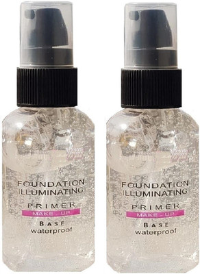 Emijun This lightweight primer softens your pores Primer pack of 2 Primer  - 100 ml(Transparent)