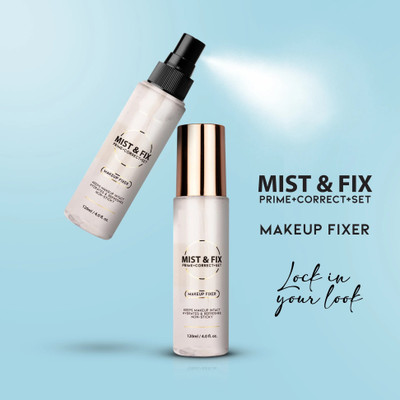 GABBU Long Lasting waterProof Makeup Fixer  Primer  - 120 ml(transperant)