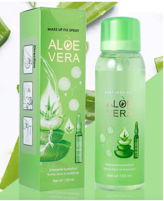 THTC Aloe Vera Makeup Fixer Spray for Face makeup Primer  - 150 ml(Transparent)