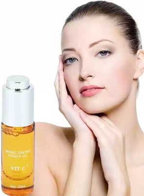 GFSU - GO FOR SOMETHING UNIQUE Magic Drops Primer Oil For Face Infused With Vitamin C Primer  - 20 ml(TRANSPARENT)