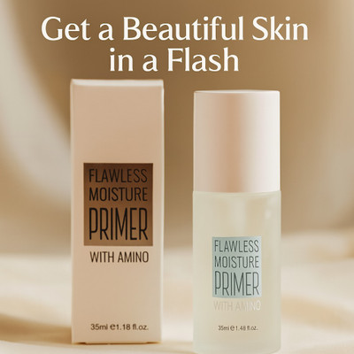 FIDAH Flawless Moisture Primer with Amino Hydration Complex Primer  - 35 ml(Transparent)