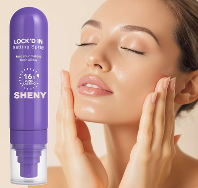 Sheny Makeup Fixer Natural Dewy Finish With Hydrating & Refreshing Setting Spray Primer  - 100 ml(TRANSPARENT)
