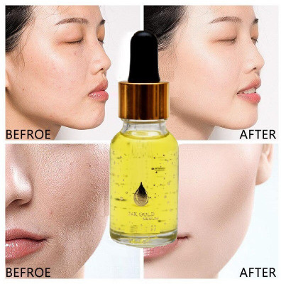 Arcanuy 24k Serum for Remove Blemishes, Acne Marks & Tanning Primer  - 13 ml(gold)