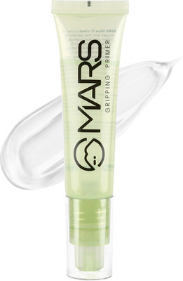 MARS Glow O' Clock Gel Primer for Face Makeup | Enriched with Green Tea Extracts Primer  - 30 ml(Transparent)