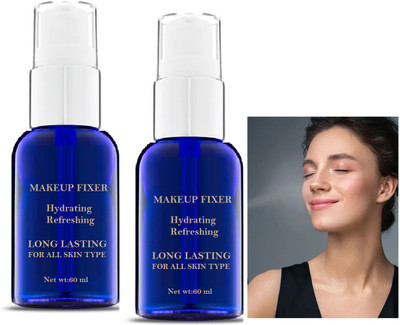ADJD Combo Makeup Fixing Setting Spray Silky Smooth Texture  Primer  - 120 ml(Transparent)