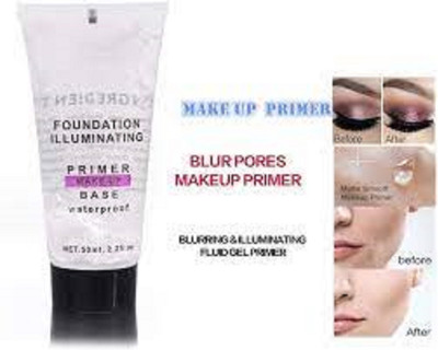 Luipui matte finish gel primer makeup face Primer  - 50 ml(TRANSPARENT)