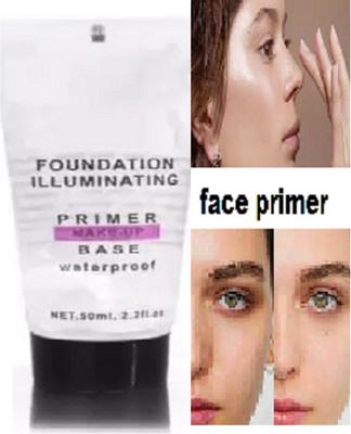 Luipui waterproof best new primer face gel makeup Primer  - 50 ml(TRANSPARENT)