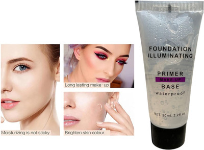LILLYAMOR Magic Moisturizing Foundation Primer, Clear Smooth Makeup Base Primer  - 50 ml(Transparent)