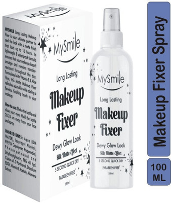 Mysmile Long Lasting Makeup Fixer Dewy Glow Look Primer  - 100 ml(White)