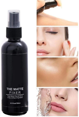 USBK New Professional Makeup Fixer Spray For Face Makeup Primer  - 100 ml(TRANSPARENT)
