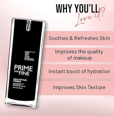 DARVING Primer For Face Makeup Open Pore Minimizing Oil Control For All Skin  Primer  - 25 ml(Transparent)