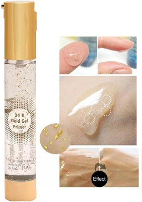 DARYUE Long Lasting, Light Weight Primer gold pearls extract Primer  - 60 ml(transparent)