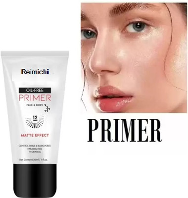 REIMICHI Waterproof Primer For Face Makeup Pore Minimizing For Dry Skin  Primer  - 30 ml(transparent)