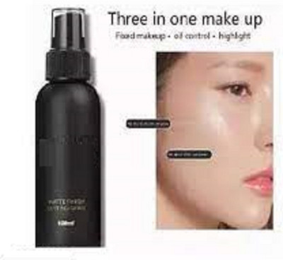 Luipui best waterproof makeup setting spray pack of 1 Primer  - 100 ml(TRANSPARENT)