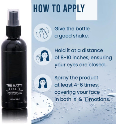 USBK Matte Makeup Fixer Transfer-proof, 24H Primer  - 100 ml(TRANSPARENT)