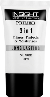 INSIGHTCOSMETIC 3 In 1 Primer|Oil Free With Pore Blurring |Long Lasting Primer  - 30 ml(GEL)