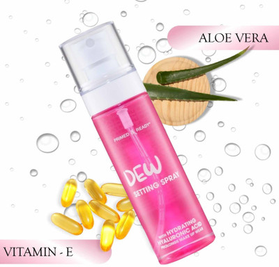 MYEONG Makeup Fixer | Non Sticky, Keeps Makeup Intact, Hydrates & Refreshes  Primer  - 100 ml(Pink)