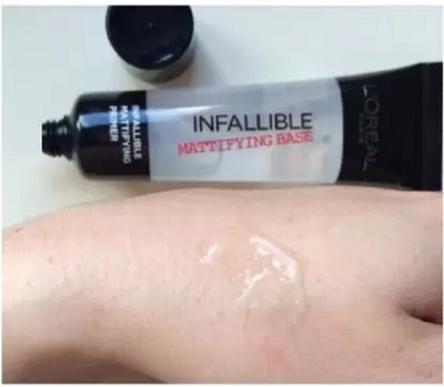 Amaryllis New Professional Infallible Mattifying Face Gel  Primer  - 35 ml(TRANSPARENT)