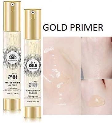 ADJD BEST GEL BASED GOLD PRIMER FOR DRY SKIN Primer  - 60 ml(Transparent)