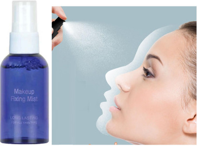 Latixmat Setting Spray Long Lasting Makeup Fixer Spray for All Skin Types Primer  - 60 ml(TRANSPARENT)