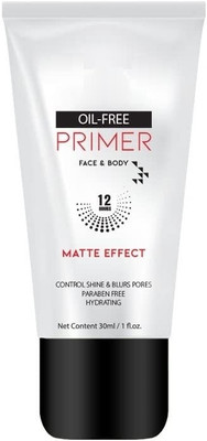 HUZURLU MATTE EFFECT WATERPROOF FOUNDATION MAKEUP BASE PRIMER Primer  - 30 ml(TRANSPARENT)