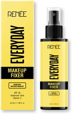 Renee Everyday Makeup Fixer, LongLasting Dewy Finish, Hydrate & Refreshing with SPF 30 Primer  - 50 ml(Everyday)