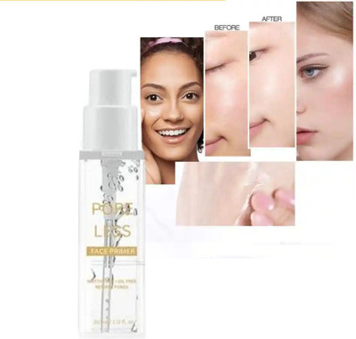 BLUST&FAMME Hydrating Pore less primer pack of 1 Primer  - 30 ml(White)