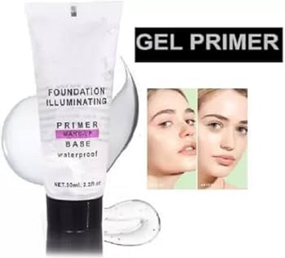 Jiwoo HD base gel tube primer for all skin tone Primer  - 100 ml(transparant)