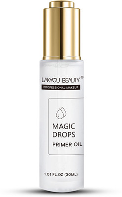 Lakyou Beauty Magic Drops Primer Oil | Smooth & Hydrating Base for Flawless Skin | 30ml Primer  - 30 ml(transparent)