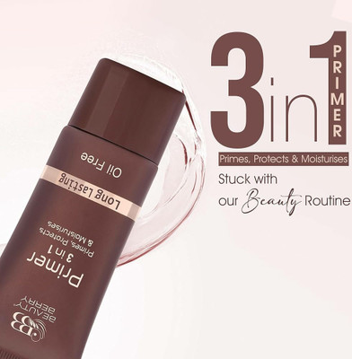 Beauty Berry 3 in 1 primer -30ml ( Transparent) Primer  - 30 ml(Transparent)