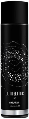 DARVING Glow Makeup Fixer Long Lasting Makeup Setting Spray for Face Makeup Primer  - 120 ml(BLACK)