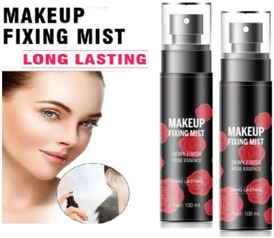 Latixmat Best Long Lasting Budge Proof Oil Free Makeup Fixer Combo Primer  - 200 ml(Transparent)