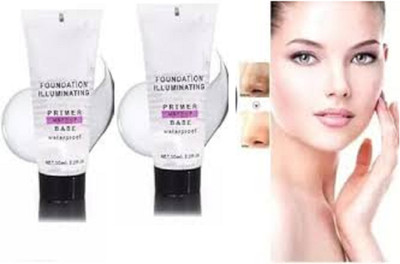 Luipui best primer makeup face gel pack of 2 Primer  - 100 ml(transparent)