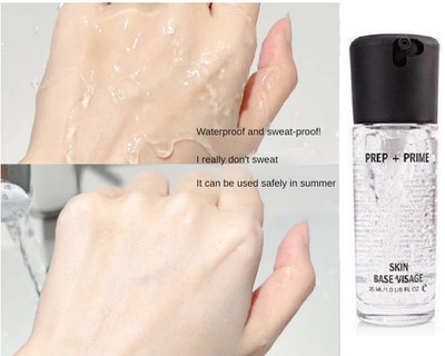 SEUNG Sweat proof Transparent, Gel Base Fills Pores & Fine Lines Crystal  Primer  - 35 ml(CLEAR)