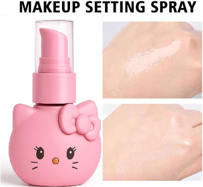 REIMICHI Non-sticky Makeup fixer quick setting spray Primer  - 80 ml(transparent)